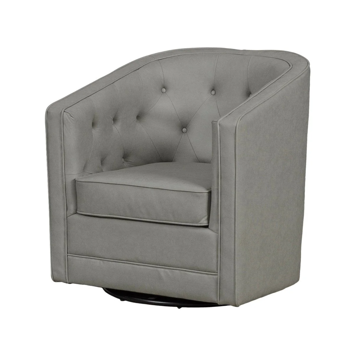 Caddo Swivel Chair [Leathaire] - Image 31