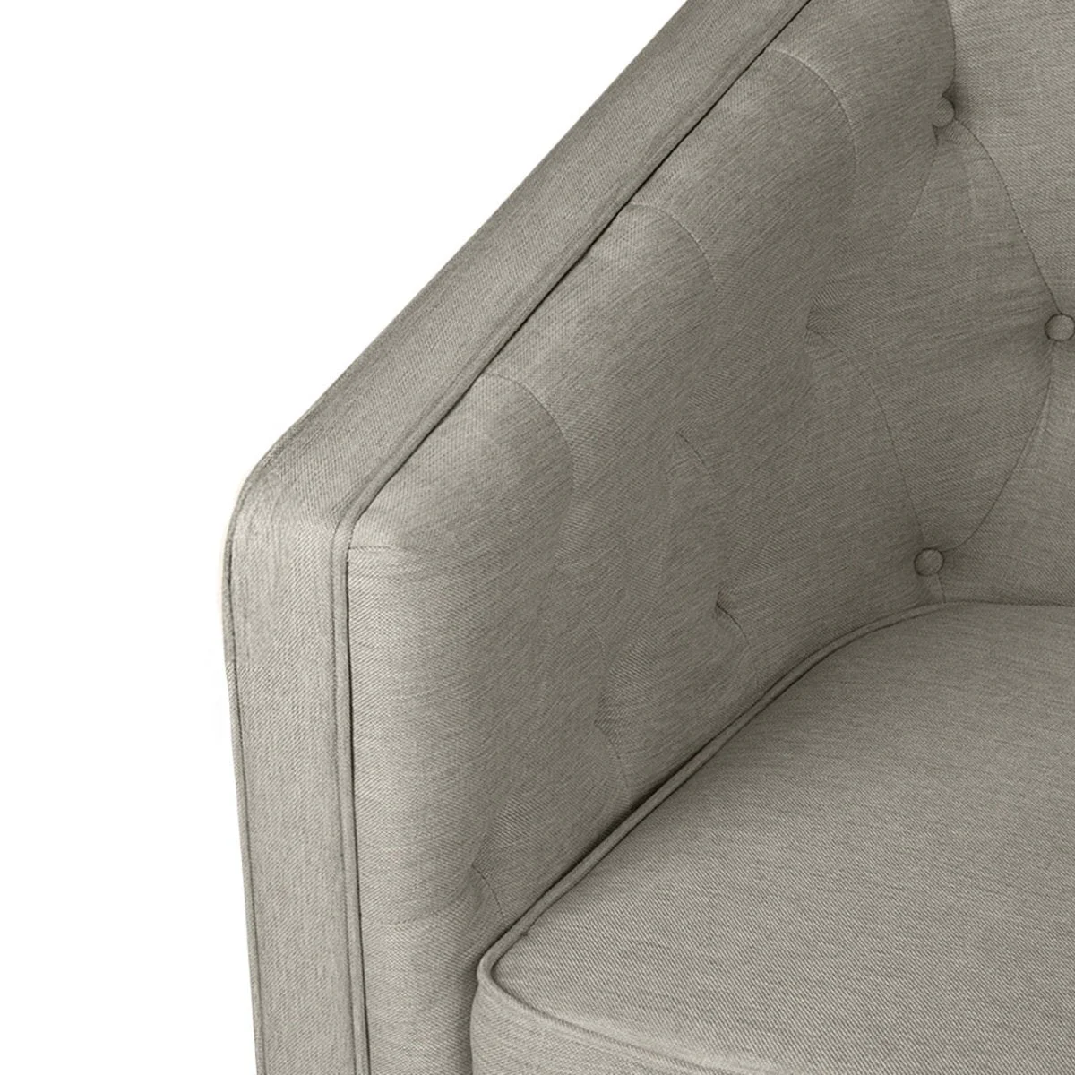 Caddo Swivel Chair [Linen] - Image 3