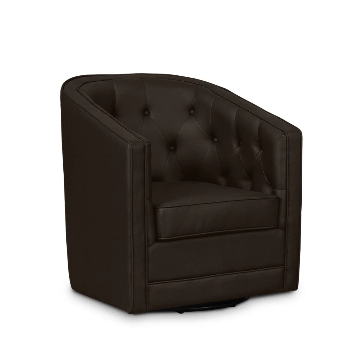 Caddo Swivel Chair [PU Leather] - Image 13