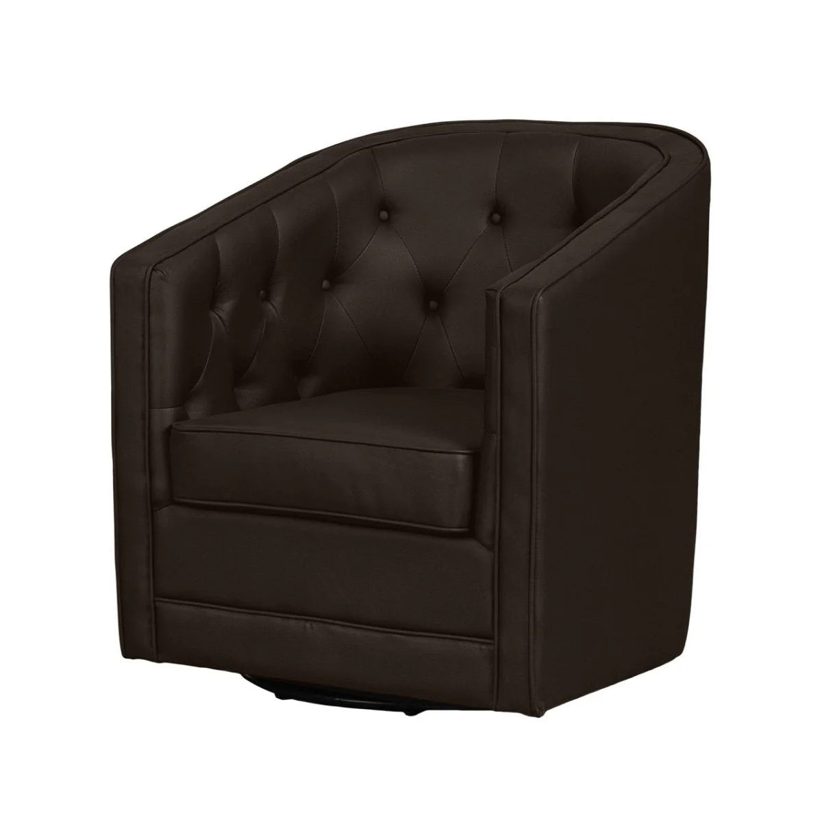 Caddo Swivel Chair [PU Leather] - Image 15