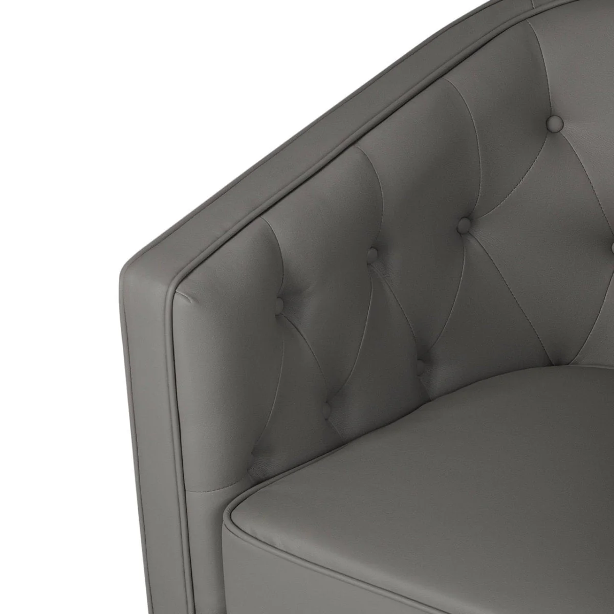 Caddo Swivel Chair [PU Leather] - Image 27