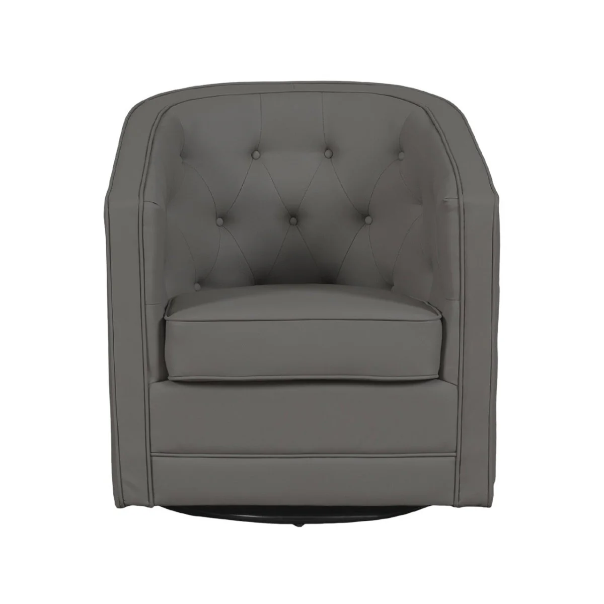 Caddo Swivel Chair [PU Leather] - Image 28