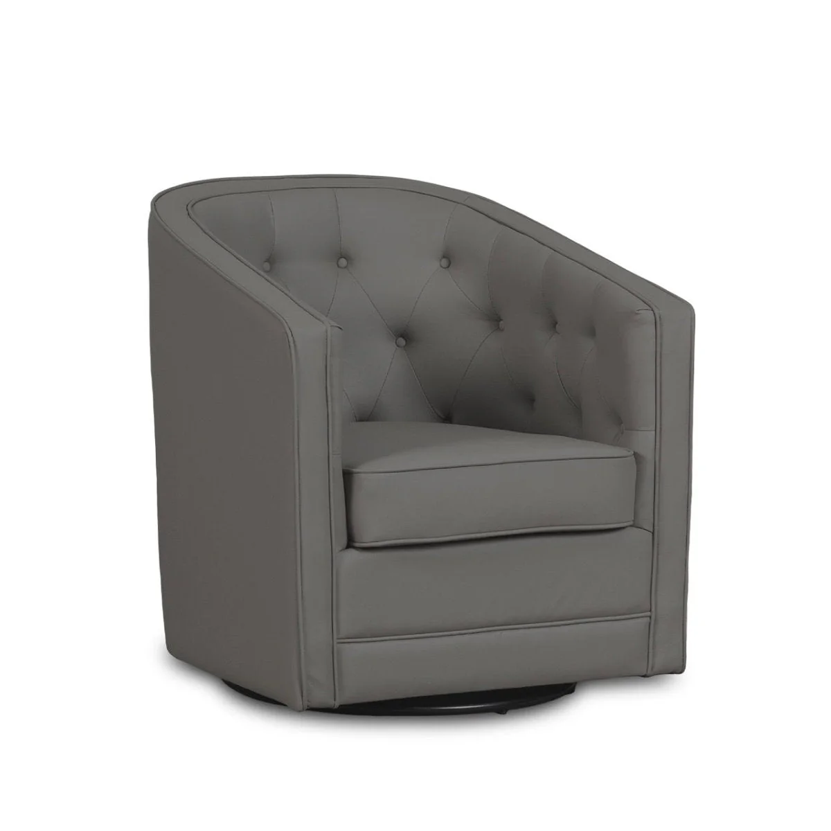 Caddo Swivel Chair [PU Leather] - Image 29