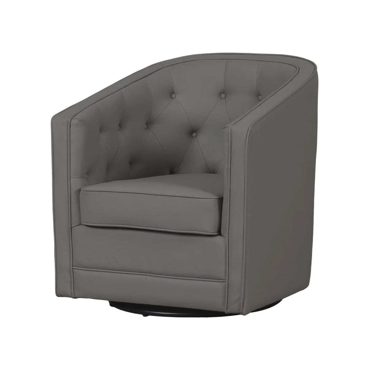 Caddo Swivel Chair [PU Leather] - Image 31