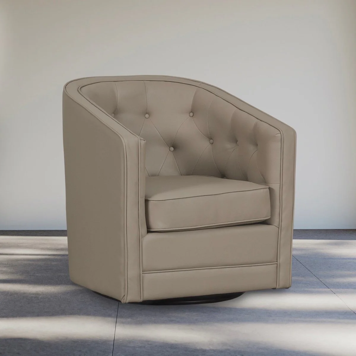 Caddo Swivel Chair [PU Leather] - Image 33