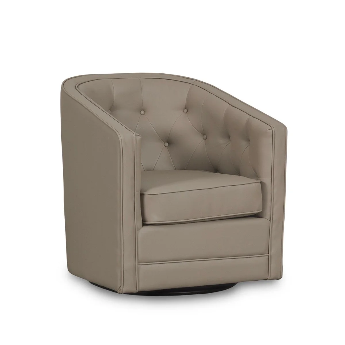 Caddo Swivel Chair [PU Leather] - Image 37