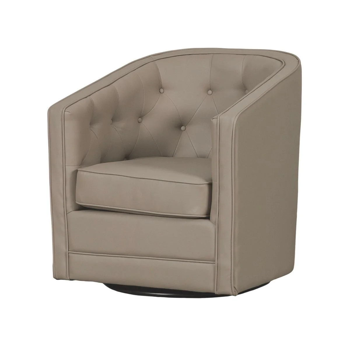 Caddo Swivel Chair [PU Leather] - Image 39