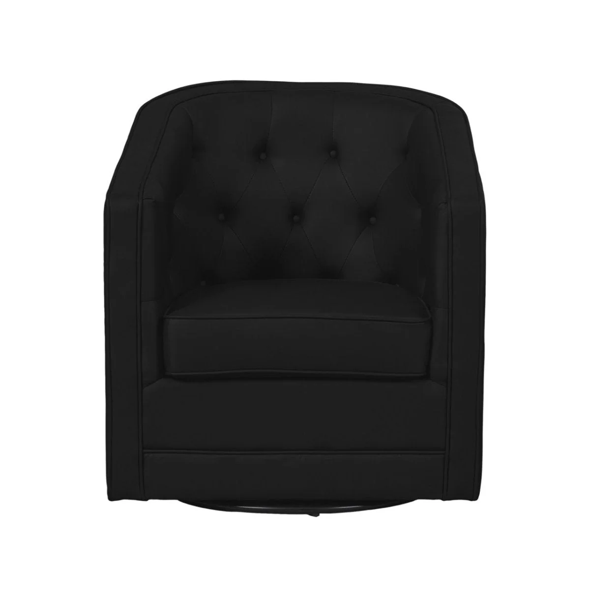 Caddo Swivel Chair [PU Leather] - Image 4