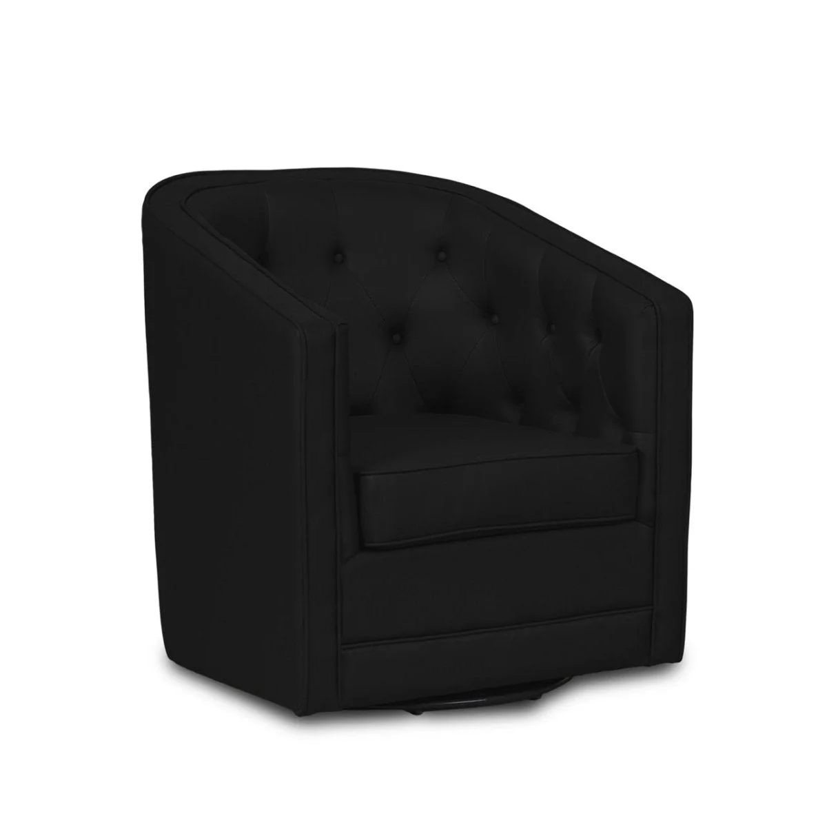 Caddo Swivel Chair [PU Leather] - Image 5